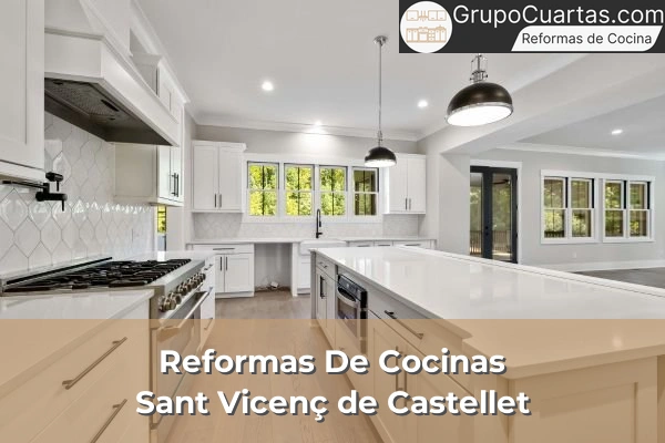 Reformas de Cocinas en la provincia de Barcelona 82 Reformas de Cocinas en Sant Vicenç de Castellet