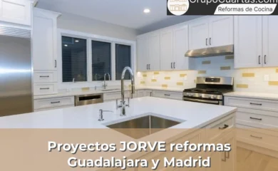 Reformas de Cocinas en Guadalajara 3 Proyectos JORVE reformas Guadalajara y Madrid